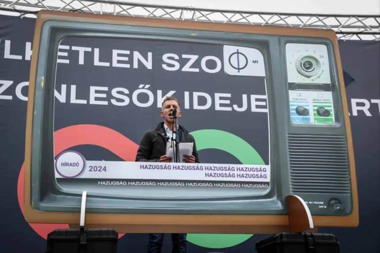 Péter Magyar zu ORF: „Ich werde derjenige sein, der Viktor Orbán und der Korruption die Stirn bietet“