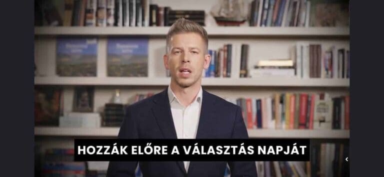 Magyar Péter: A hatalom retteg, Orbán Viktor fél és már bármilyen aljas hazugságra és lejáratásra képes a hatalma megtartása érdekében