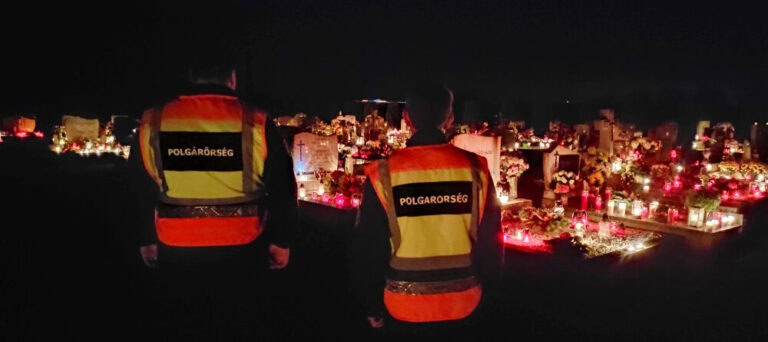 Polgárőröket vert össze a kegyelet ünnepén a hevesi férfi