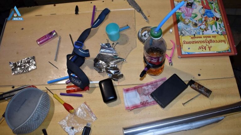 Drogdílernél és fogyasztóknál is kopogtattak a rendőrök a nógrádi községben