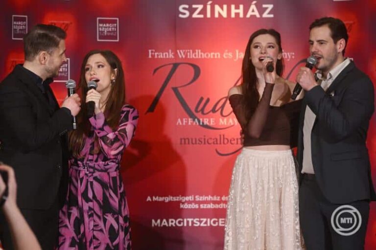 Július elején mutatják be a Rudolf című musicalt a Margitszigeten