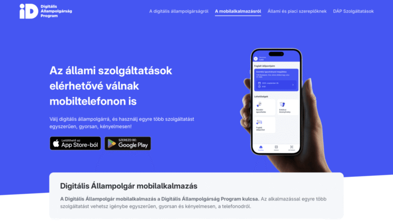 Elindult a Digitális Állampolgár weboldal