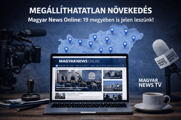 Megállíthatatlan növekedés: így hódítja meg Magyarországot a Magyar News Online médiabirodalom – 19 megye, országos tévé és bécsi központtal működő kiadó