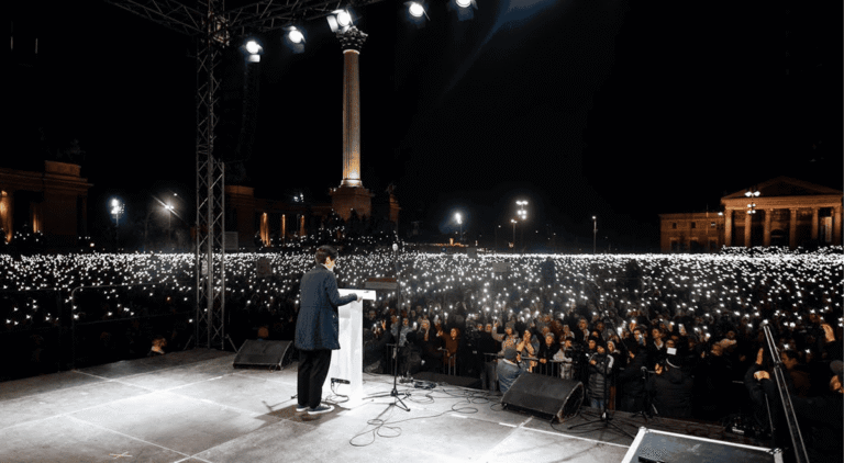 Magyar Péter: Ma két éve rázta meg Magyarországot a kegyelmi botrány